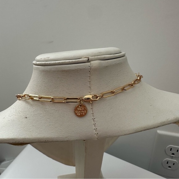 the giving keys dark purple dainty brooklyn necklace - Picture 7 of 8